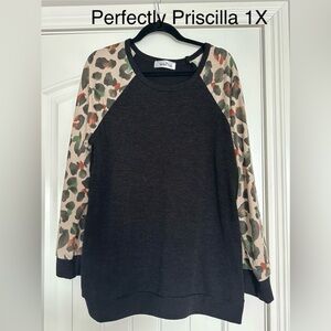 Perfectly Priscilla 1X top